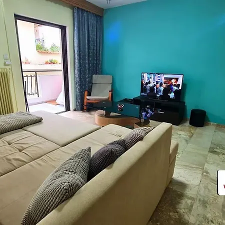 Alexandros-family Friendly-free Private Parking Apartment